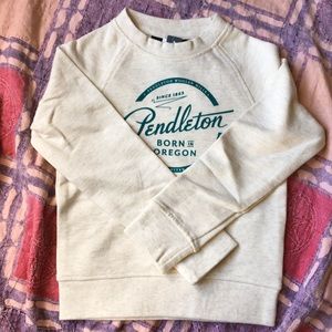 Pendleton Tan Toddler Sweatshirt